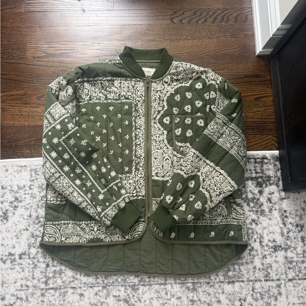 The Great quilted bomber jacket